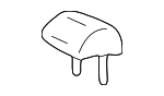 7196060030B1 - Body: Headrest for Toyota: Land Cruiser Image