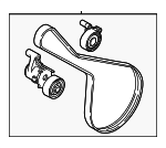 31480409 - Cooling System: Belt for Volvo: S60, S90, V60, V60 Cross Country, XC60 Image