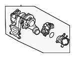 282312MHB0 - Engine: Turbocharger for Hyundai Image