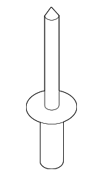 7149140786 - Body: Skid Plate Rivet for BMW: X5, X6, X7 Image