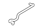 5C0121109B - Cooling System: Reservoir Hose for Volkswagen Image