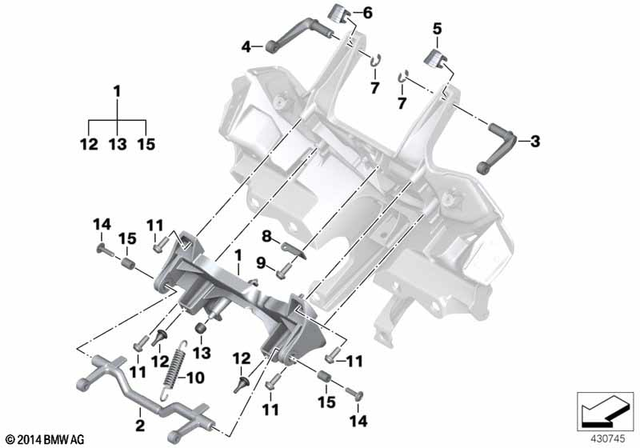 46639902797 - Frame and Mounting Parts: Circlip -  for BMW-Motorrad Image