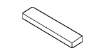 861142L000 - Body: Lift Gate Glass Pad for Kia Image