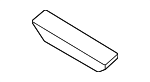 861143D000 - Body: Lift Gate Glass Pad for Kia Image