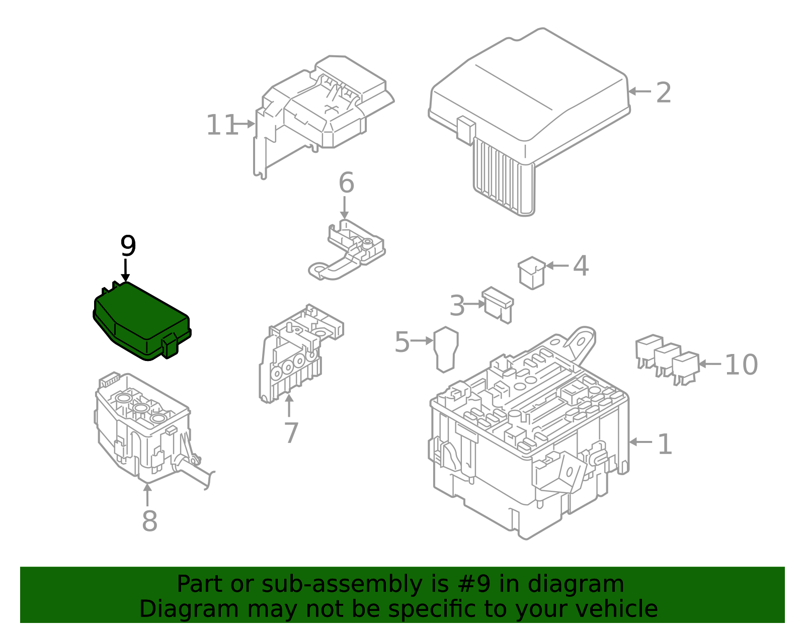 2014-2024 Mitsubishi Upper Cover 8565A262 | Mitsubishi Auto Supply