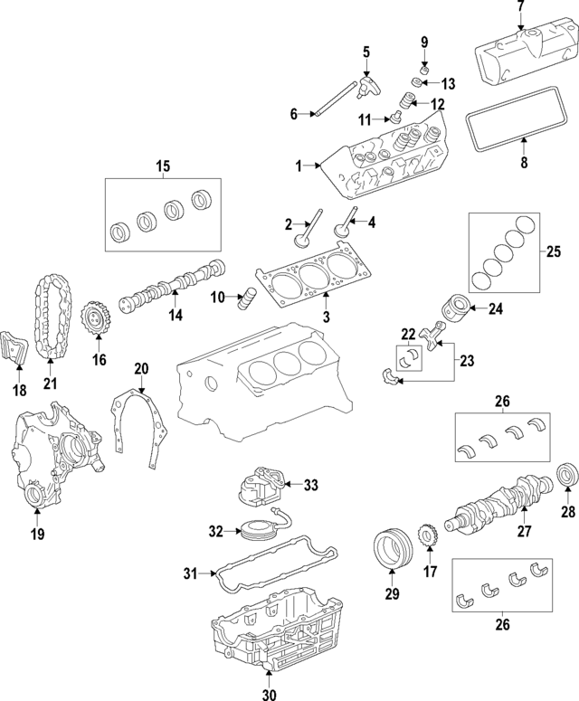 12591840 - Engine: Camshaft for GM Image