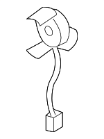 80603CD000 - Body: Lock Switch for Nissan: 350Z Image