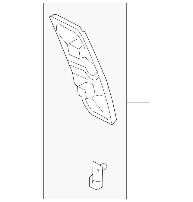 80606-CD01E - Exterior Door Handle 2003-2009 Nissan 350Z
