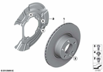 34211161806 - Brakes: Inner Hex Bolt for BMW Image