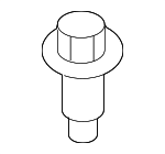 RYG500160 - Engine: Air Inlet Duct Screw for Land Rover: Defender 110, Defender 130, Defender 90, Discovery, Range Rover, Range Rover Sport, Range Rover Velar Image