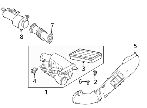 Air Intake for 2023 Land Rover Discovery #0