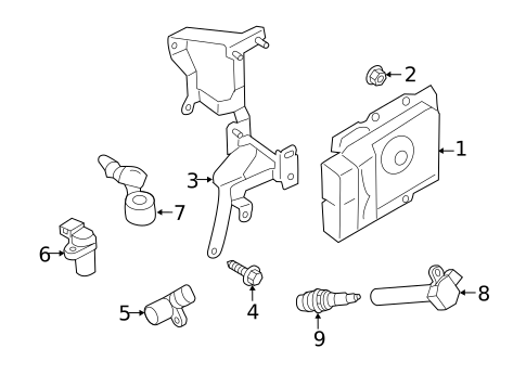 Control Modules for 2017 Subaru Outback #0