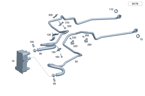 Transmission Cooling for 2021 Mercedes-Benz GLS580 #0