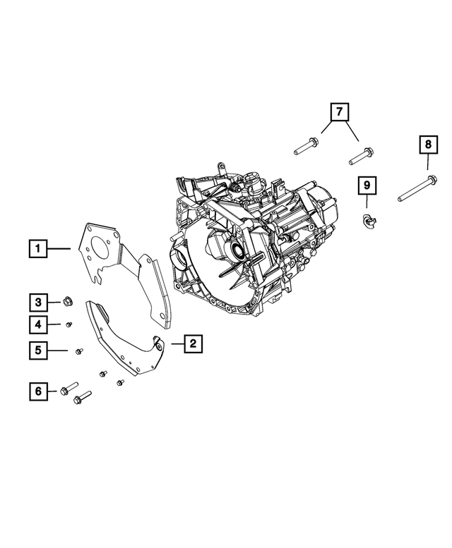 68073111AA - : Oxygen Sensor Bracket for Mopar Image