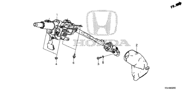 Steering Column for 2014 Honda Accord #0