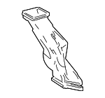 629740E090 - Body: Side Duct for Lexus: TX350, TX500h, TX550h+ Image