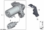 12418570238 - Engine Electrical System: Starter for BMW Image