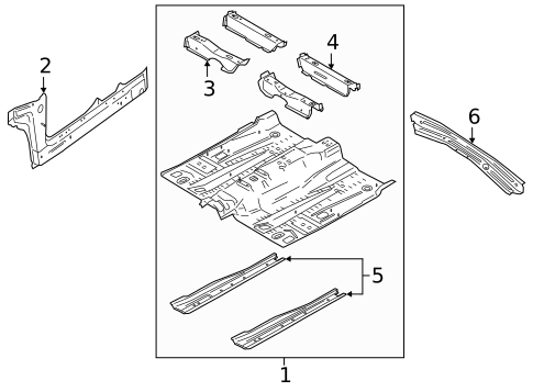 Floor for 2019 Lincoln Nautilus #0