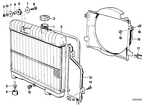 17111707811 - Radiator: Radiator with Transmission Oil Cooler for BMW Image