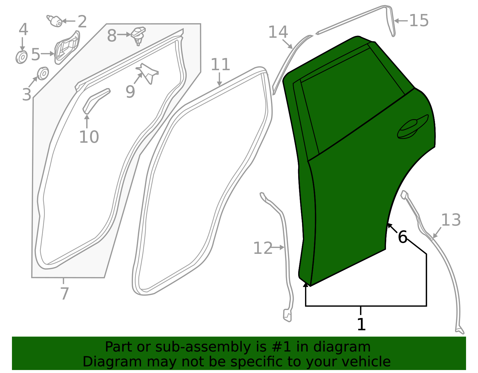 KBY0-72-02XE | 2017-2025 Mazda CX-5 Door Shell | Palladino Mazda Parts