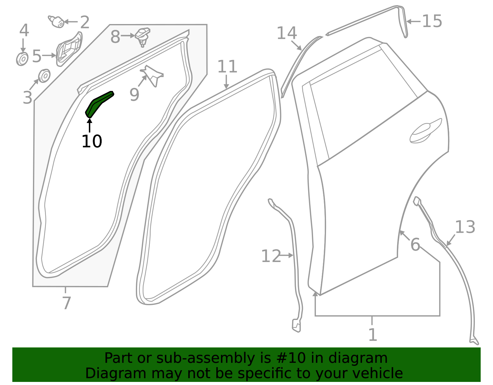 2017-2025 Mazda CX-5 OEM NEW 2017-2019 Mazda CX5 Type 2 Right Door