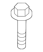 90160TZA000 - Engine: Front Mount Bolt for Honda Image