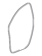 25962312 - Body: Surround Weather-strip for Chevrolet: Traverse | Saturn: Outlook Image