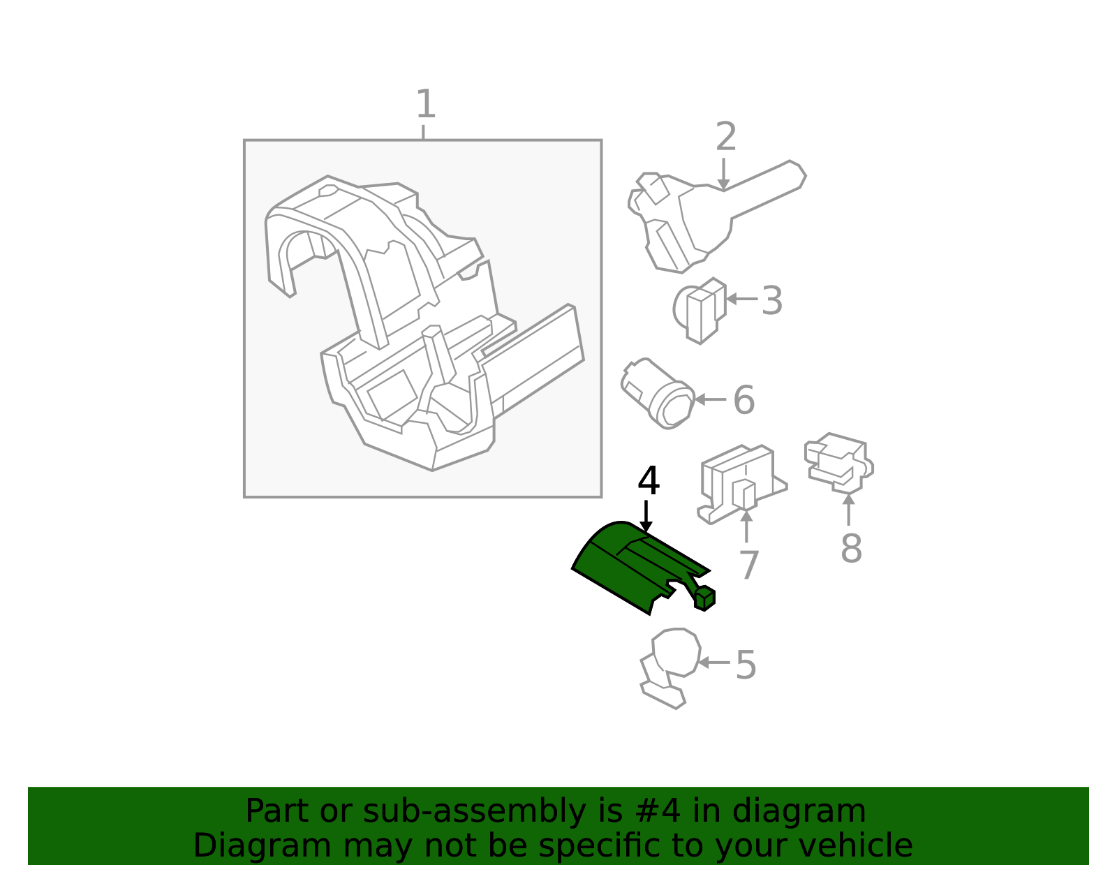 2002-2019 Ford Motorcraft™ Hazard Warning Switch SW-6675 | Awesome ...