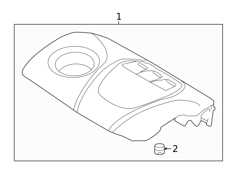 Engine Appearance Cover for 2019 Hyundai Elantra GT #0