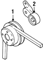 8971258601 - HVAC: Belt Tensioner for Isuzu Image