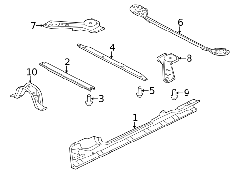 Floor & Rails for 2018 Jaguar XJR575 #0