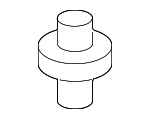 LR042472 - Body: Lower Pillar Trim Screw for Land-Rover Image