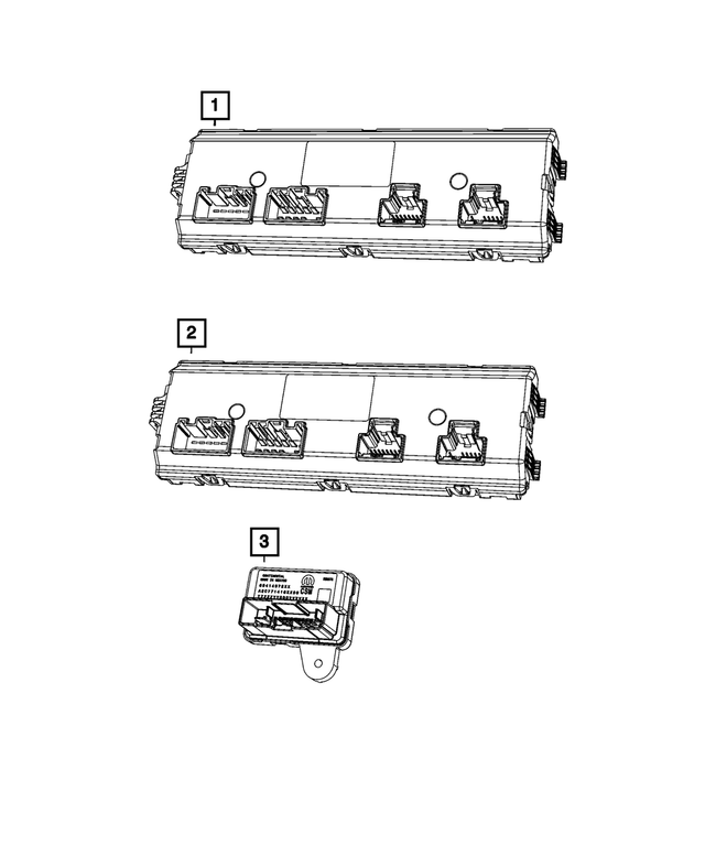 68588743AD - Electrical: Seat Memory Module for Mopar Image
