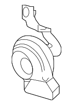 2325403109 - Electrical: Horn for Mercedes-Benz Image