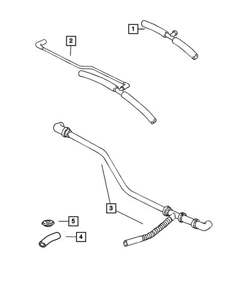 Crankcase Ventilation for 2002 Dodge Viper #0