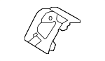 883E26RA0B - : Escutcheon for Nissan: Rogue Image