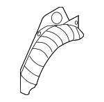 41217297941 - Body: Wheelhouse for BMW: 320i, 320i xDrive, 328d, 328d xDrive, 328i, 328i xDrive, 330e, 330i, 330i xDrive, 335i, 335i xDrive, 340i, 340i xDrive, ActiveHybrid 3, M3 Image