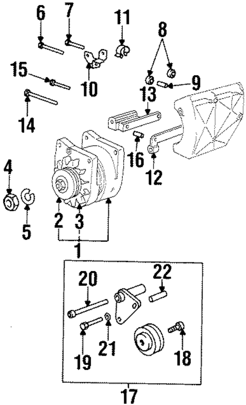 Alternator for 1992 BMW 850i #0