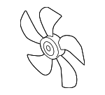 PE0115140 - Cooling System: Fan Blade for Mazda: CX-5 Image