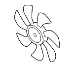 PE0215140 - Cooling System: Fan Blade for Mazda: CX-5 Image