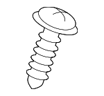 1245105163 - Steering: Lock Housing Screw for Kia: Borrego, Cadenza, Carnival, EV6, EV9, Forte, Forte Koup, K4, K5, K900, Niro, Niro EV, Optima, Rio, Rio5, Sedona, Seltos, Sorento, Soul, Soul EV, Spectra, Spectra5, Stinger, Telluride Image