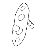 68486945AA - Engine: Water Feed Tube Gasket for Jeep: Gladiator, Wrangler | Ram: 1500 Image