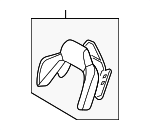 87654CD070 - Body: Upper Seat for Nissan Image