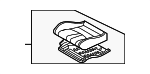 87350CD070 - Body: Seat Cushion for Nissan Image