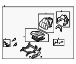 87050CD070 - Body: Seat Assembly for Nissan Image