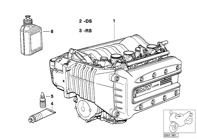 11001465176 - : Repair Set Inspection     for BMW-Motorrad Image