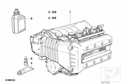 Engine / Running Gear for 2000 BMW-Motorrad K 1200 RS #0