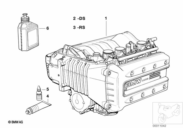 11001465176 - Engine: Repair Set Inspection -  for BMW-Motorrad Image image