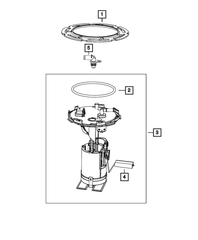 68086482AA - Fuel: Fuel Filler Vent Elbow for Mopar Image