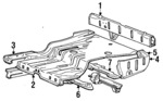 MB408971 - Body: Rear Body Panel for Dodge: Colt Image